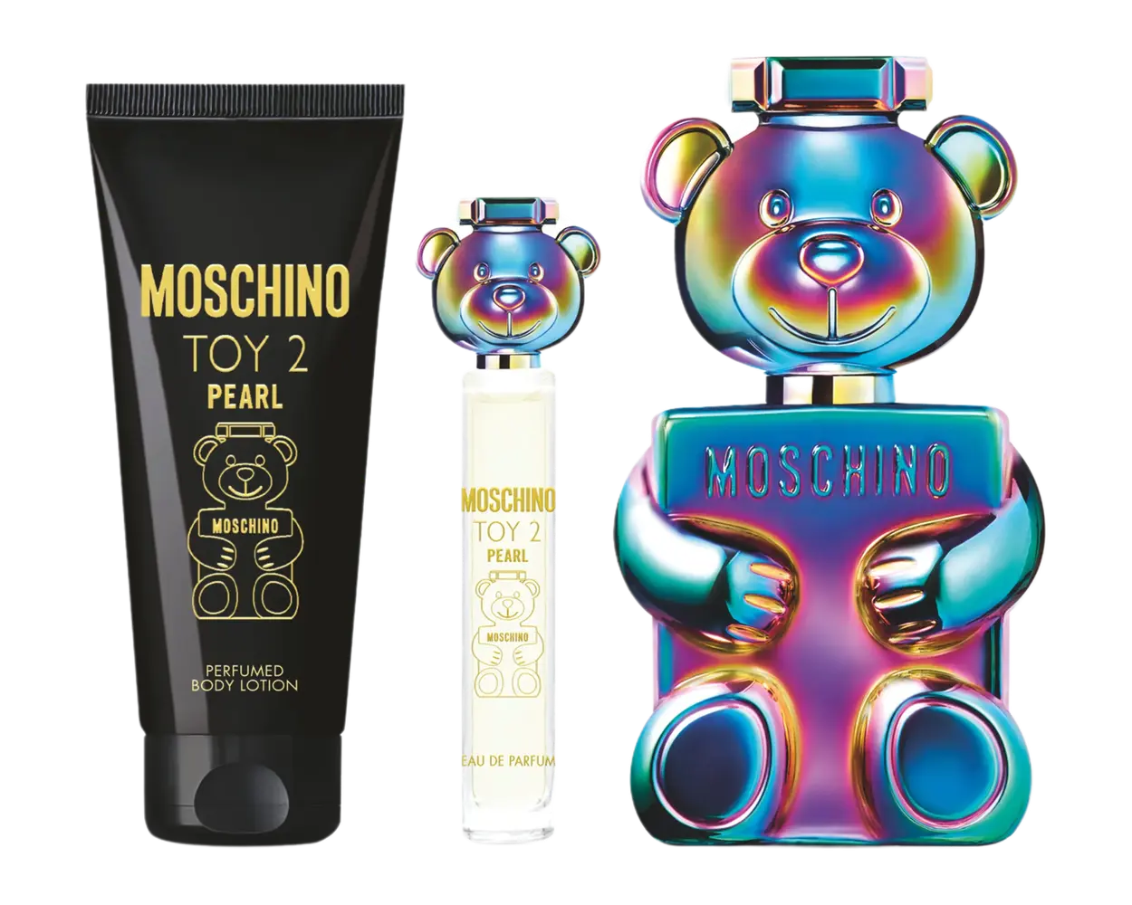 Moschino Toy 2 Pearl EDP (W) / 3 Pc SP 100 ml; BL 100 ml; SP 10 ml