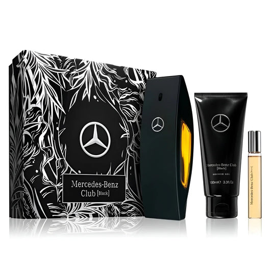 MERCEDES BENZ CLUB BLACK (M) SET EDT