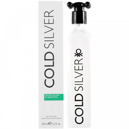 BENNETON COLD SILVER EDP 100ML