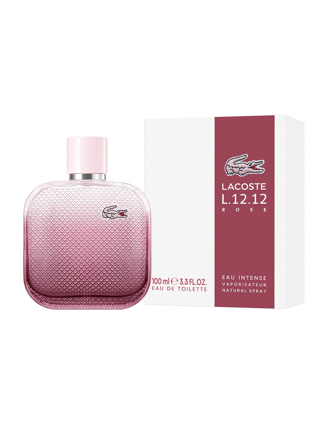 LACOSTE L.12.12 ROSE EAU INTENSE (W) EDT 100ML