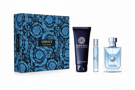 VERSACE POUR HOMME EDT 100ML SET