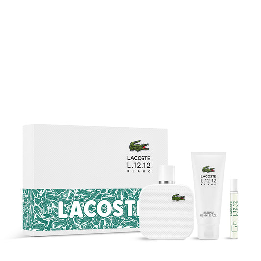 LACOSTE EAU DE LACOSTE L.12.12 WHITE (M) SET