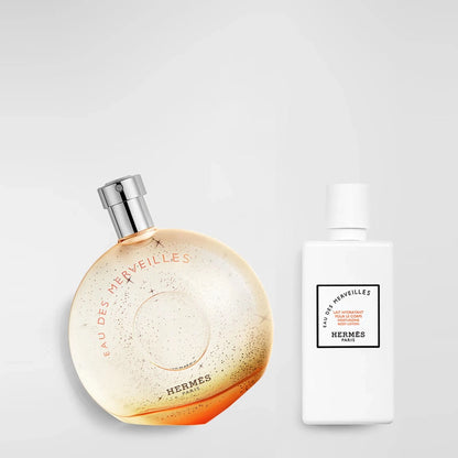 HERMES EAU DES MERVEILLES (W) SET EDT 100ML + BL 80ML